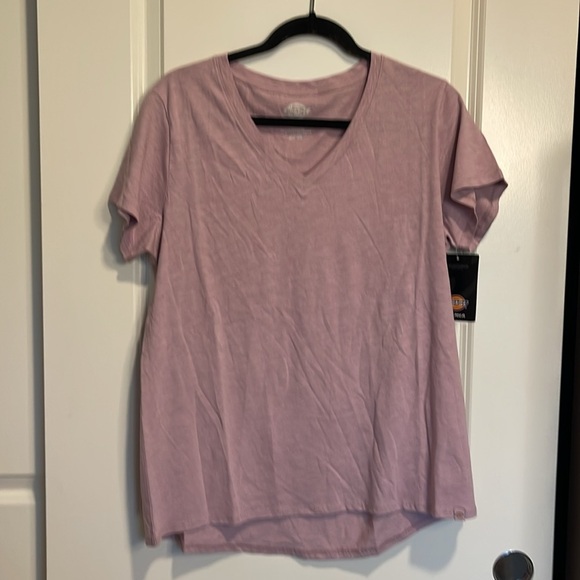 Women's Short Sleeve V-Neck T-Shirt - Picture 3 of 10